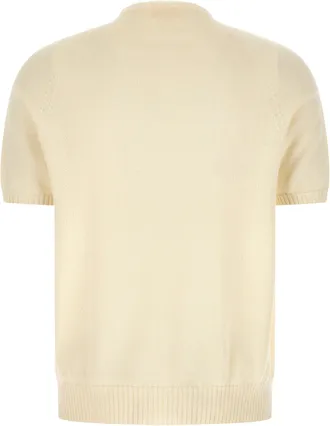 Maryya Ribbed-Detail Cotton Sweater - Cream