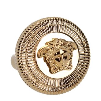Versace Damens Ringe Goldmetall