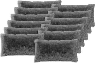 vidaXL Coj&iacute;n Con Almohada Heerlen 2 Uds. Verde Claro Fleece Pv Vidaxl