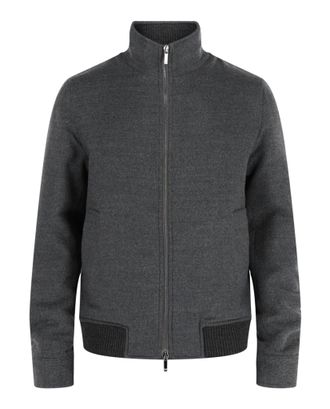 Slowear Montedoro Felt Bomber Jacket