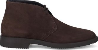 Antica Cuoieria Enkellaarsjes - Heren - Veterlaarzen - Bruin - 40 EU - Su&egrave;de - Schoenen