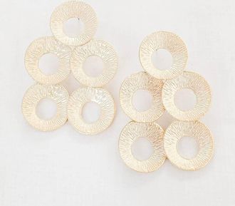 Virtue Womens Luxe The Astrid Earrings In Gold