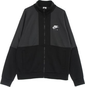 Nike Poly Knit Trainingsjack Zwart/Wit - Heren - Trainingsjackets - Zwart - XL - Polyester - Fitness