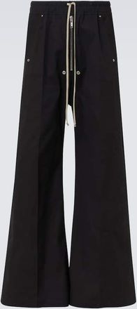 Rick Owens Pantaloni Wida Bela in misto cotone