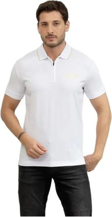 Emporio Armani Emporio Armani Ea7, Tops, Heren, Wit, M, Polo Shirts