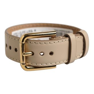 Dolce & Gabbana Dames, Accessoires, Beige, Maat: ONE Size Leer