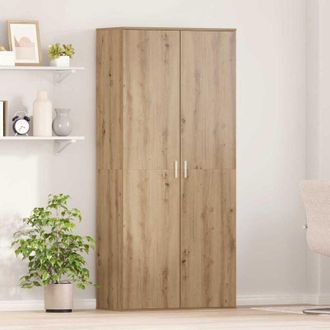 vidaXL Vidaxl - Highboard Roble Artisan 80 X 39 X 178 Cm Madera Contrachapada