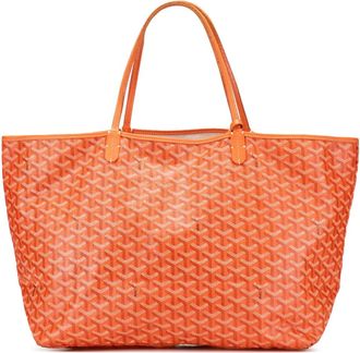 Goyard Borsa tote Saint Louis GM in tela Goyardine 2007 - Arancione