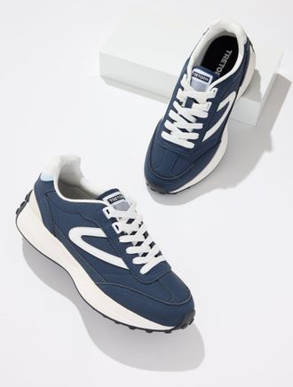 Tretorn Match Jogger Plus Sneakers - Navy Blue - 6 1/2 M Talbots