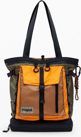 Desigual Green Polyester Women Womens Backpack