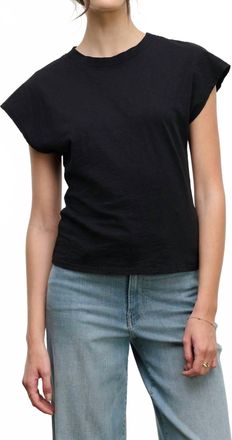 Velvet Sterling Top In Black