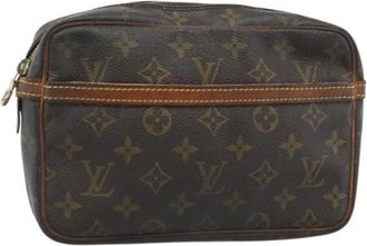 Louis Vuitton Pre-owned Monogram Canvas Clutch - - Pre-owned - Donna - Marrone - ONE SIZE