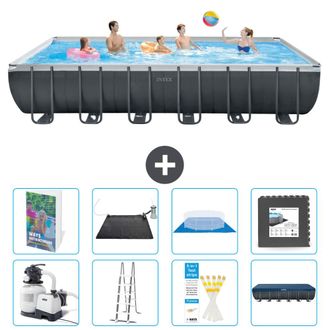 Intex Piscina Ultra Xtr Rectangular - 732x366x132 Cm - 9-piezas S543