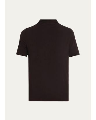 Majestic Filatures Soft Touch Mock-Neck Top