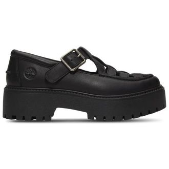 Timberland Womens Stone Street Platform Buckle Shoe - Shoes Black Size 10.0