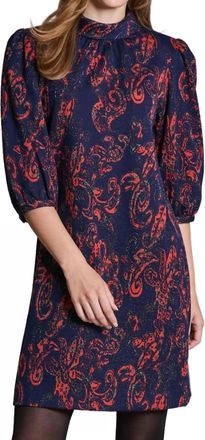 Tyler B&ouml;e Vicky Knit Dress In Graphic Cobalt Blue