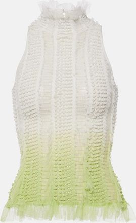 Roberta Einer Angel halterneck top