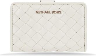 Michael Kors Accessoires, Dames, Beige, ONE Size, Leer, Empire Leather Wallet