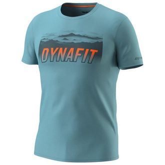 Dynafit Transalper Graphic S/S Tee Funktionsshirt f&uuml;r Herren | t&uuml;rkis