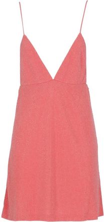Dsquared2 Glamoureuze Roze Strass Jurk - Dames - Korte kleedjes - Roze - S - Kleedjes