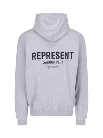 Represent Mens Sweaters Grey Cotton