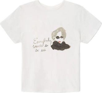 Re/Done T-shirt - Dames - T-shirts - Wit - XS - Tops