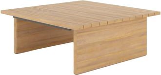 Rendez-Vous Déco Mesa baja de jardín de madera de acacia