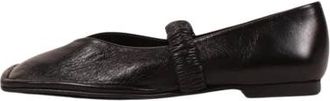 Alohas Ballerinas, female, Black, Size: 11 US Lautan Flats Eckig Gummispange