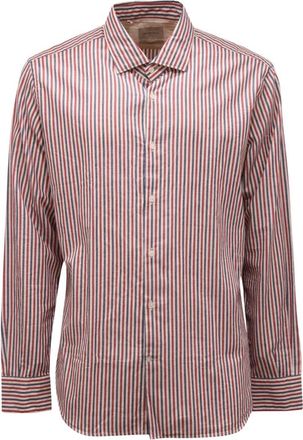 Brooksfield Hombre, Camisas, Multicolor, Talla: M