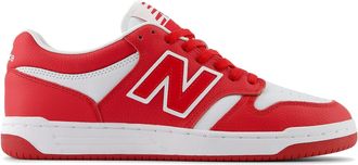 New Balance 480 Sneakers in Team Red/White Men Low-Top