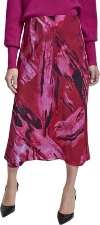 DKNY Dkny Printed Bias Skirt