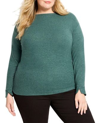 Nic+Zoe Plus Everyday Easy Cozy Top