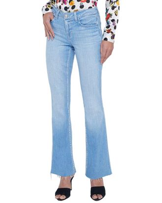 L'agence LAgence Sneeki Low-Rise Bayview Sneaker Straight Jean