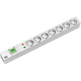 Bachmann Regleta Bachmann 19 Alu, 7 Tomas Con Interruptor