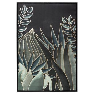 Atmosphera Atmosphera - Lienzo Estampado &laquo;jungle&raquo; Enmarcado 60 X 90 Cm Cr&eacute;ateur DInt&eacute;rieur