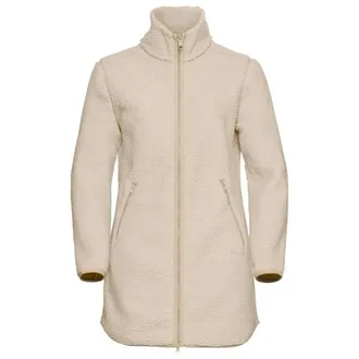 Jack Wolfskin High Curl Coat Fleecejacke f&uuml;r Damen | beige