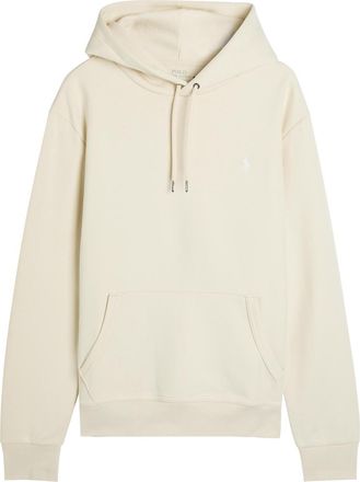 Polo Ralph Lauren Logo-embroidered Hooded Cotton-blend Sweatshirt - Beige - XL