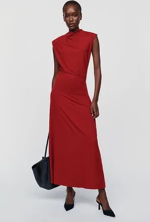 Reformation Bellin Knit Midi Dress