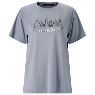Whistler Tulon S/S T-Shirt T-Shirt f&uuml;r Damen | grau