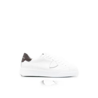 Philippe Model Temple Logo-patch Leather Sneakers