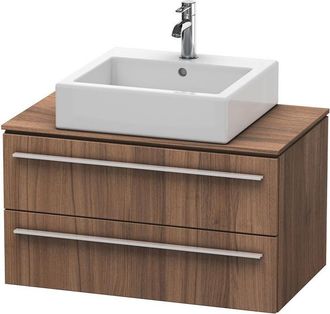 Duravit Mueble De Ba&ntilde;o Duravit X-large Para Consola 6511, 2 Cajones, 800 Mm, Color (frente/cuerpo): Nogal Natural Decorado - Xl651107979