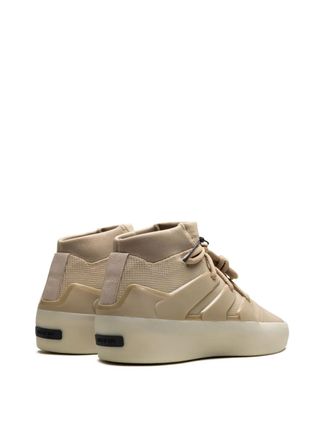 adidas Mens Athletics I Basketball X Fear Of God Sneakers Beige Shoes >