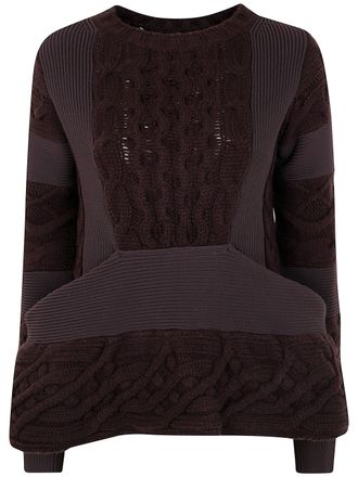 sacai Wool Knit Pullover