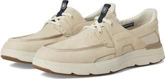Rockport Seadon Mens Shoes Light Natural Nubuck : 11.5 W (EE), Leather/Textile