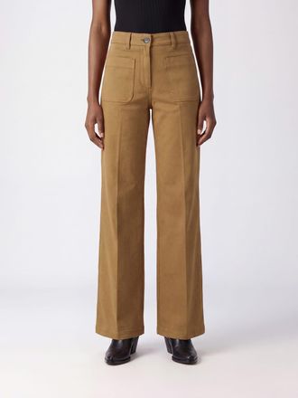 Etro Pants Woman color Brown