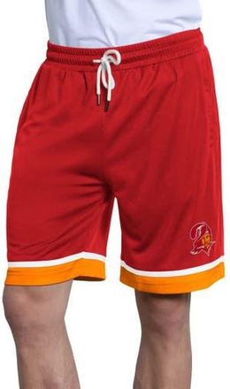 Starter Mens Starter Red Tampa Bay Buccaneers Throwback Power Play Mesh Shorts at Nordstrom, Size X-Large