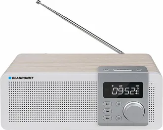 Blaupunkt Radio Port&aacute;til Blaupunkt Pp14bt Bluetooth 6w Usb Microsd Madera Y Blanco