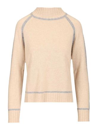 Max Mara Pescara Knitwear Bianco-Donna