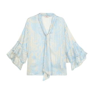 Oltre Mujer, Blusas y Camisas, Azul, Talla: S