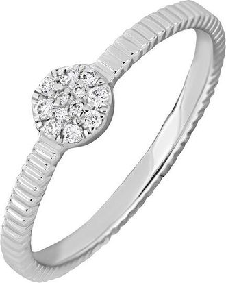 Bony Levy 18K 0.06 Ct. Tw. Diamond Ring